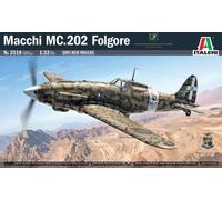 MODÈLE D'AVION STATIQUE ITALIEN MACCHI MC202 FOUDRE WWII ITALIE 1940 1/32