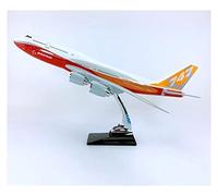 Modèle d'avion Vintage Classics 45cm, Jouets pour modèle d'avion B747-800, échelle 1/150, Avion en Alliage Plastique moulé sous Pression avec Affichage de Base collectif