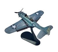 Modèle d'avion Volant Avion Bombardier en Piqué SBD Midway Dauntless À L'échelle 1:72 Modèle Réduit d'avion en Métal Fini Jouet Militaire Avions aériens