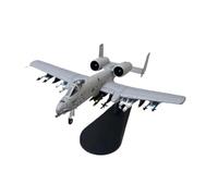 Modèle d'avion Volant Avion Chasse Américain A-10 A10 À L'échelle 1/100 for Thunderbolt II Warthog Hog Modèle d'avion en Métal Moulé sous Pression Avions aériens