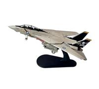 Modèle d'avion Volant Avion Chasse Grumman F14 F-14B Jolly Rogers VF-103 La Marine Américaine Échelle 1:100 Jouet en Métal Modèle Réduit Avions aériens(F-14A HH)