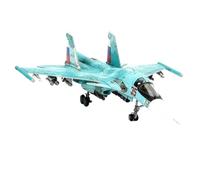 Modèle d'avion Volant Avion Chasse Moulé sous Pression SU-34 L'armée L'air Russe Échelle 1:72 Jouet Statique en Alliage Métallique Moulé Avions aériens