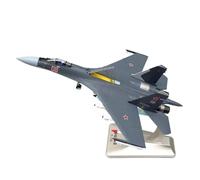 Modèle d'avion Volant Avion Chasse Russe Sukhoi Su-35 Su-35 Échelle 1/72 en Alliage Métallique Moulé sous Pression Modèle Réduit Jouet Avions aériens(Titanium)