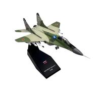 Modèle d'avion Volant Avion De Chasse Fulcrum C De Corée du Nord MIG-29 Échelle 1:100 Modèle Réduit en Métal for Collection Avions aériens(Mig29 Russian)