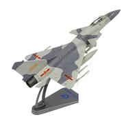 Modèle d'avion Volant Avion De Chasse J-10 J-10C De L'armée De L'air Chinoise Modèle Réduit d'avion en Métal Moulé sous Pression Échelle 1/72 Avions aériens(One Seat)