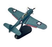 Modèle d'avion Volant Avion De Combat en Piqué SBD Midway Dauntless À L'échelle 1:72 Modèle Réduit d'avion Militaire en Métal Jouet Cadeau Avions aériens