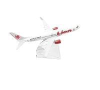 Modèle d'avion Volant Maquette d'avion B737 en Alliage À L'échelle 1/400 Modèle d'avion Lion Airlines avec Support Décoration d'avion De Ligne Avions aériens
