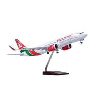 Modèle d'avion Volant Maquette d'avion Kenya Airways B737-800 À L'échelle 1:85 47 Cm Idéale for La Décoration Ou comme Cadeau Avions aériens