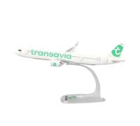 Modèle d'avion Volant Modèle d'avion A321neo A321 Transavia Pan Airline ABS Échelle 1:200 Jouet À Assembler for Collection Avions aériens