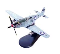 Modèle d'avion Volant Modèle d'avion Moulé sous Pression À L'échelle 1/72 L'USAF Mustang P-51B P-51 P51B Fighter P51 en Alliage Fini Collection Avions aériens(B-B2)
