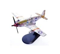 Modèle d'avion Volant Modèle d'avion Moulé sous Pression À L'échelle 1/72 L'USAF Mustang P-51B P-51 P51B Fighter P51 en Alliage Fini Collection Avions aériens(A-A1)