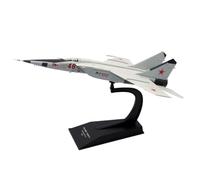 Modèle d'avion Volant Modèle Réduit d'avion Alliage Moulé sous Pression MiG 25RBT FOXBAT B De L'armée De L'air Russe De 2012 À L'échelle 1/100 Avions aériens