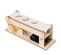 Modèle de bande transporteuse en bois, principes mécaniques, outil de démonstration d ' expérimentation, aide à l ' enseignement de la physique pour les salles de classe, modèle d ' ascenseur