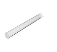Modèle de barre ronde transparente, 1 tige solide en plastique acrylique transparent, barre ronde en PMMA, tige en verre organique, matériau de modèle architectural artisanal de bricolage(3MM*150MM)