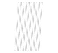 Modèle de barre ronde transparente, Lot de 10 tiges en acrylique d'une longueur de 100 mm, barre ronde solide en acrylique transparent de diamètre 2 à 5 mm, adaptées à la fabrication de modèles, au br