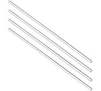 Modèle de barre ronde transparente, Lot de 5 tiges rondes en acrylique, tiges en acrylique transparentes for décoration de gâteau, diamètre de 1 mm à 20 mm, barre ronde solide de 4/8/10/12 pouces de l
