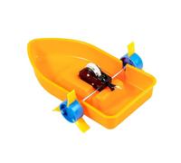 Modèle de bateau à pagaie éducatif facile à installer - Jouet à assembler pour enfants et étudiants à partir de 6 ans - Science pour enfants