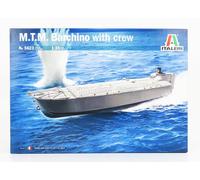 MODÈLE DE BATEAU STATIQUE ITALIEN BATEAU M.T.M. BATEAU MILITAIRE ÉCHELLE 1/35