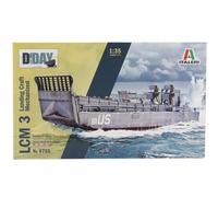 MODÈLE DE BATEAU STATIQUE ITALIEN LCM3 LANDING CRAFT MILITAIRE D-DAY NORMANDY...