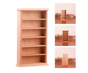 Modèle de bibliothèque d ' armoire de rangement Miniature réaliste | Ajoute de l ' authenticité à n ' importe quelle maison de jouets, créatif, idéal pour la décoration de maisons