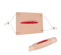 Modèle de blessure profonde, modèle de plaie lacération profonde, modèle de pratique de suture chirurgicale, design réglable portable, fournit des exercices de premiers secours réalistes