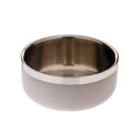 Modèle de bol en acier inoxydable Double paroi mat pour chiens et chats Ferribie
