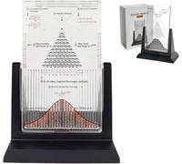 Modèle de Bureau de démonstration des probabilités avec Courbe en Cloche, Outil pédagogique de Laboratoire de Physique pour lenseignement des statistiques