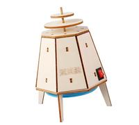 Modèle de Cabine de Retour d ' Espace en Bois, Ensemble d ' Artisanat pour étudiants, Apprentissage Pratique et Projet Scientifique Scolaire, modèle de démonstration d ' enseignement Physique