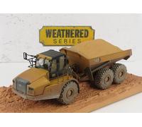 MODÈLE DE CAMION CHANTIER STATIQUE CATERPILLAR CAT745 CAISSON BASCULABLE 1/50