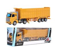 Modèle de Camion Conteneur, Simulation de Jouet de Camion à L'échelle 1:48 pour Développer la capacité d'un Camion Conteneur Réutilisable pour Enfants de 3 Ans et Plus