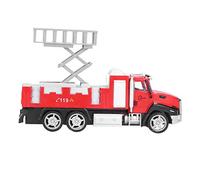 Modèle de Camion de Lutte Contre L'incendie Américain de Voiture Jouet Modèle de Véhicule à Tirer en Alliage pour Enfants Cadeau 1:42 de Véhicule à Tirer en Alliage de Simulation (#2)