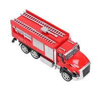 Modèle de Camion de Pompier en Alliage, Modèle de Véhicule de Simulation, Cadeau pour Enfant, Collection 1:42, Voiture Jouet, de Camion de Lutte Contre L'incendie Américain (#3)