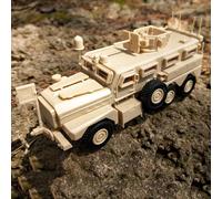 Modèle De Camion De Simulation 6x6, Puzzle 3d, Jouet De Construction, Modèle De Collection, 1/72