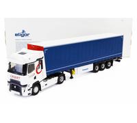 MODÈLE DE CAMION STATIQUE ELIGOR RENAULT T520 CAMION BÂTONATE CHANET TRANSPORTS
