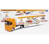 MODÈLE DE CAMION STATIQUE MERCEDES ACROS 1857 TEAM HONDA RC213V MOTOGP 2017 1/43