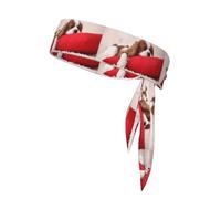 Modèle de Cavalier King Charles Spaniel, Bandeau de Sport à Nouer derrière la tête, Bandeau Multi-usages pour Hommes et Femmes