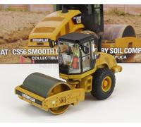 MODÈLE DE CHANTIER STATIQUE CATERPILLAR CATCS56 ROULEAU VIBRANT ÉCHELLE 1/87