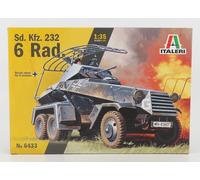 MODÈLE DE CHAR STATIQUE ITALIEN 6 RAD TRUCK MILITARY SD KFZ 232 1942 1/35