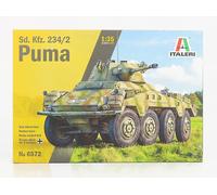 MODÈLE DE CHAR STATIQUE ITALIEN CHAR 234/2 PUMA MILITAIRE ÉCHELLE 1/35