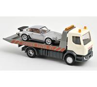 1:43 NOREV Renault Truck Car Transporter +Porsche 911 930 1987 NV431130