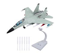 Modèle de Chasseur en Alliage de Zinc 1/81, à Collectionner, Avion Réaliste, Avion Jouet comme Cadeau, Souvenirs, Jouet de Table pour Garçons, Vert