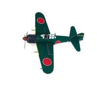 modèle de chasseur zéro Type 56 en papier A6m5a, porte-avion, Puzzle, décoration artisanale