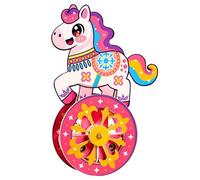 Modèle de cheval - jouet modèle à base de voiture balançoire, cheval à bascule décoratif - pour jeu interactif passe-temps cadeau maison anniversaire Noël adultes garçons enfants