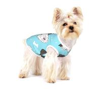 Modèle de Chien de Berger Anglais Ancien,T-Shirt sans Manches en Coton pour Animaux de Compagnie, Gilet Respirant, Extensible et Doux,M