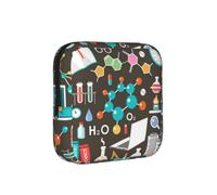 Modèle de Chimie Scientifique, Pochettes de Rangement pour Serviettes hygiéniques, Pochettes menstruelles pour Femmes et Adolescentes