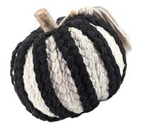 Modèle de Citrouille Halloween Automne Décoraion, Citrouille Simulée | Fait Main en Corde de Coton, Style Délicat, pour Table et Espace Vide, Touche Chaleureuse