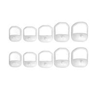 Modèle de coiffure pour barbe, outil de mise en forme, plastique de qualité supérieure, 5 tailles, 2, ensemble pour hommes, toilettage et coupe des poils du visage