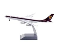 Modèle De Collection À L'échelle 1:200 for Le Modèle d'avion en Métal Moulé sous Pression Qatar A340-200, Ornements Statiques A7-HHK Avion moulé sous Pression