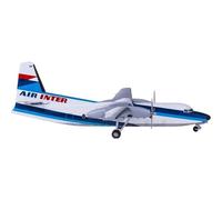 Modèle De Collection À L'échelle 1:200 for Modèle De Micro-Avion en Métal Moulé sous Pression AC219727 Air Inter F-27 F-BPNA Avion moulé sous Pression