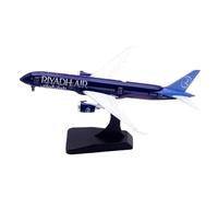 Modèle De Collection Échelle 1: 400 pour Boeing B787-9 Riyadh,modèle d'avion en Métal Moulé sous Pression avec Support Et Tracteur Avion moulé sous Pression